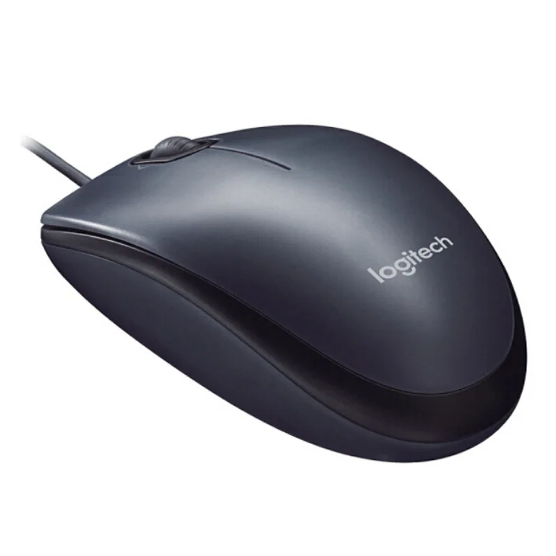 

Genuine Product Logitech M90 Wired Mouse Simplicity Design Computer Office Optical Mouse Official Flagship Store
