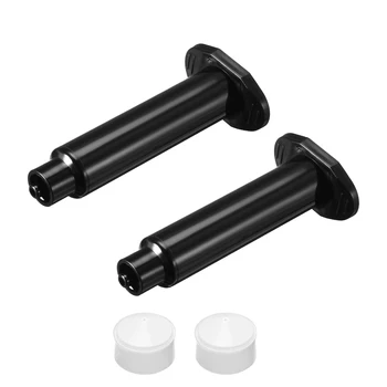 

uxcell 5CC/5ML Black Adhesive Syringes Tube Sleeve with Piston for Industrial, 2 Pcs