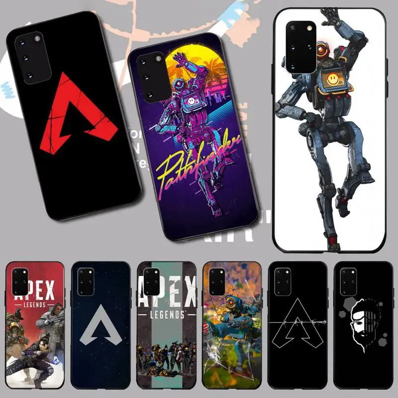 PENGHUWAN Горячая игра Apex legends мягкий силиконовый черный чехол для телефона Samsung S20 plus
