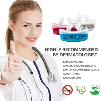 

Micro CPAP Anti Snoring Electronic Device for Sleep Apnea Stop Snore Aid Stopper 2019 NEW SELLING