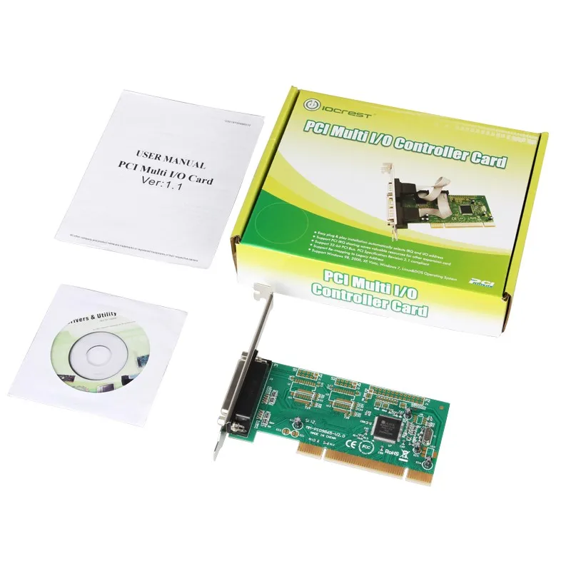 Moschip mcs9865 чипсет PCI параллельная карта DB25 принтер LTP порт карты расширения