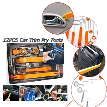 

12pcs Pry Removal tool Car Door Moulding Audio Trim Equipment Universal