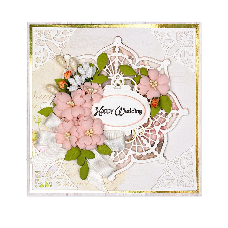 Пресс-формы для резки металла SP Star anise lace cut, пресс-формы для скрапбукинга, бумажного ремесла, нож, трафареты