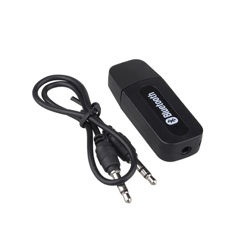 USB Bluetooth адаптер автомобильный Bluetooth аудио приемник передатчик Портативный Мини 3,5 мм разъем AUX беспроводной музыкальный стерео приемник