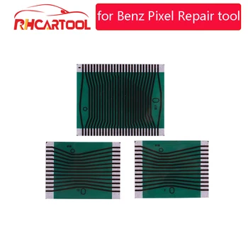 

Free Shipping 3pcs/set For Mercedes for Benz Instrument Cluster Pixel Display Repair Ribbon Cable for MB W210 / W202 Full Set