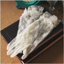 Модные короткие свадебные перчатки браслет кружевная Свадебная перчатка для женщин вечернее платье ювелирные аксессуары для невесты