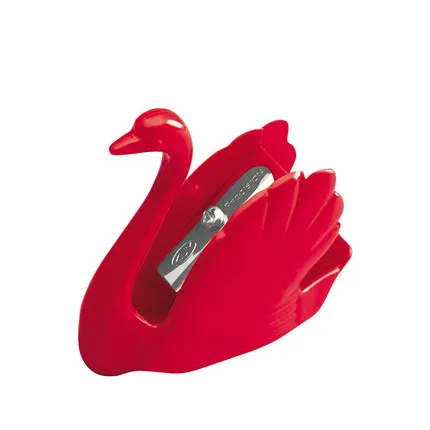 1 шт. Stabilo 4593 креативная точилка для карандашей в форме Красного лебедя, стандартная точилка - Цвет: Red