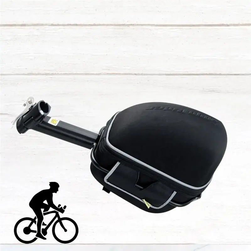 Bicycle Bag Hardshell Waterproof Durable Rear Pouch for Bicycle Bike