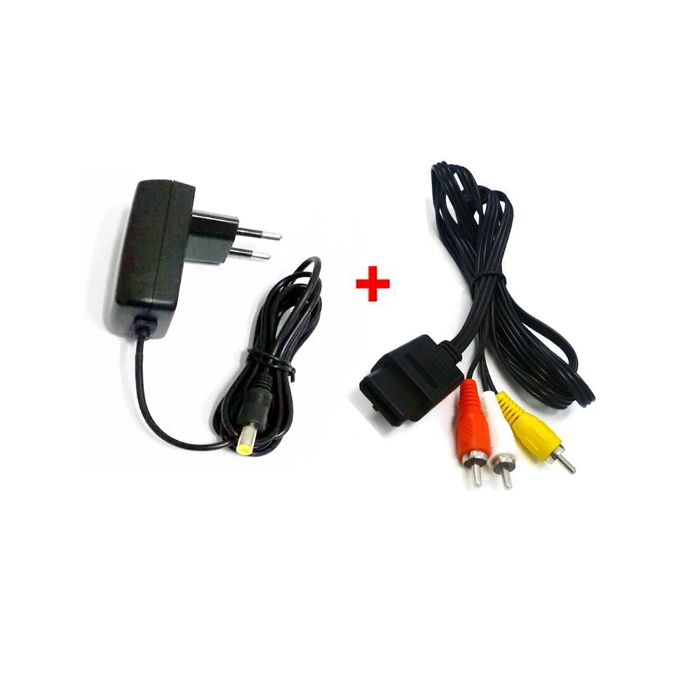 Ruitrolike AC адаптер питания настенное зарядное устройство источник питания с av-кабелем для NES SNES