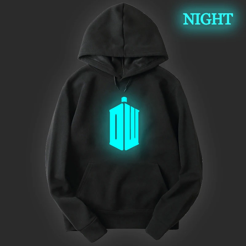 Hoodie 2 С изображением Доктора Кто Harajuku/спортивная одежда для мальчиков-подростков повседневные толстовки Для мужчин хлопка с капюшоном осень унисекс милые вязаные пуловеры с капюшоном - Цвет: Hoodie 2