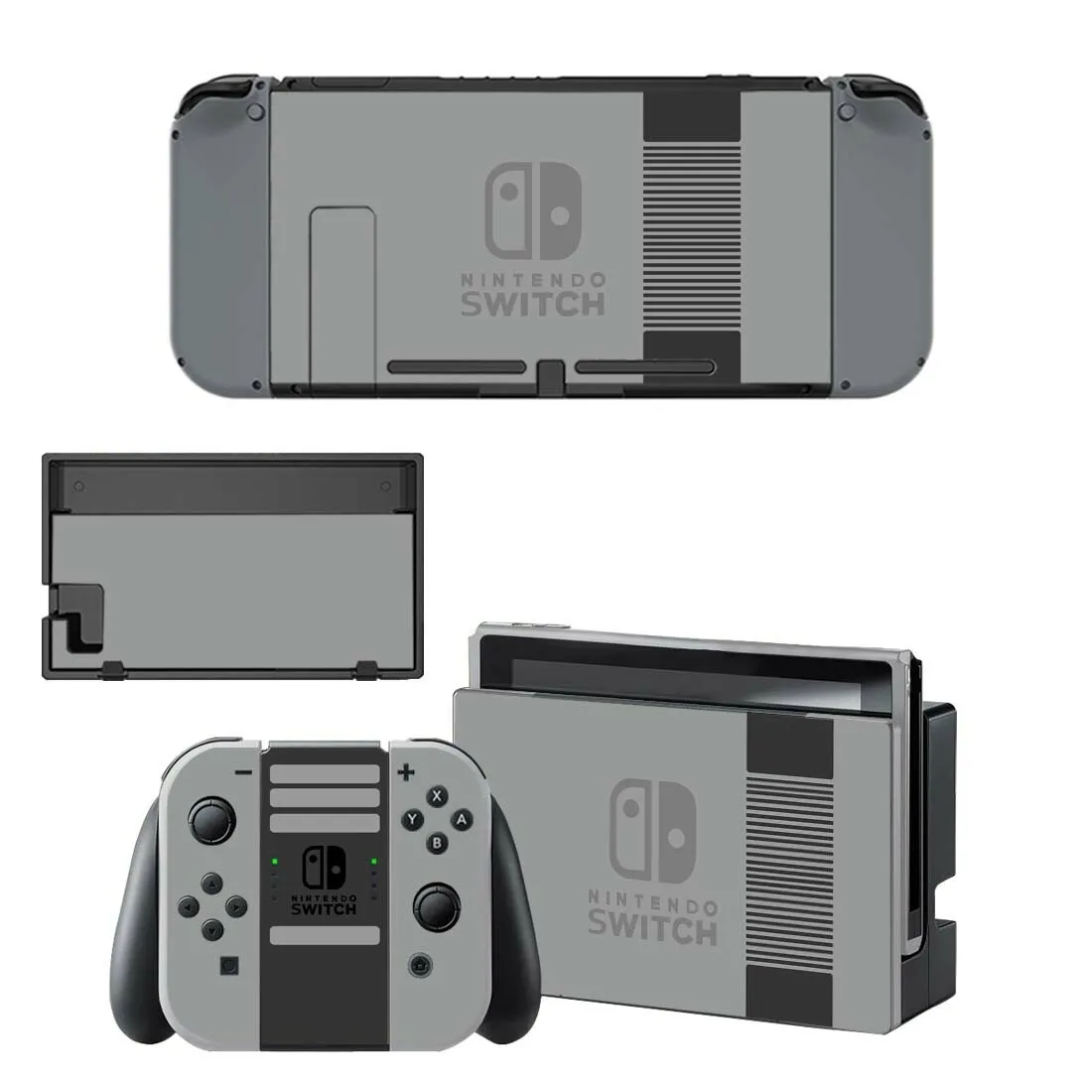 Nintendo Switch из винила и кожи Стикеры Обёрточная бумага для nintendo консолью коммутатора Joy-Con док-станция для кожи