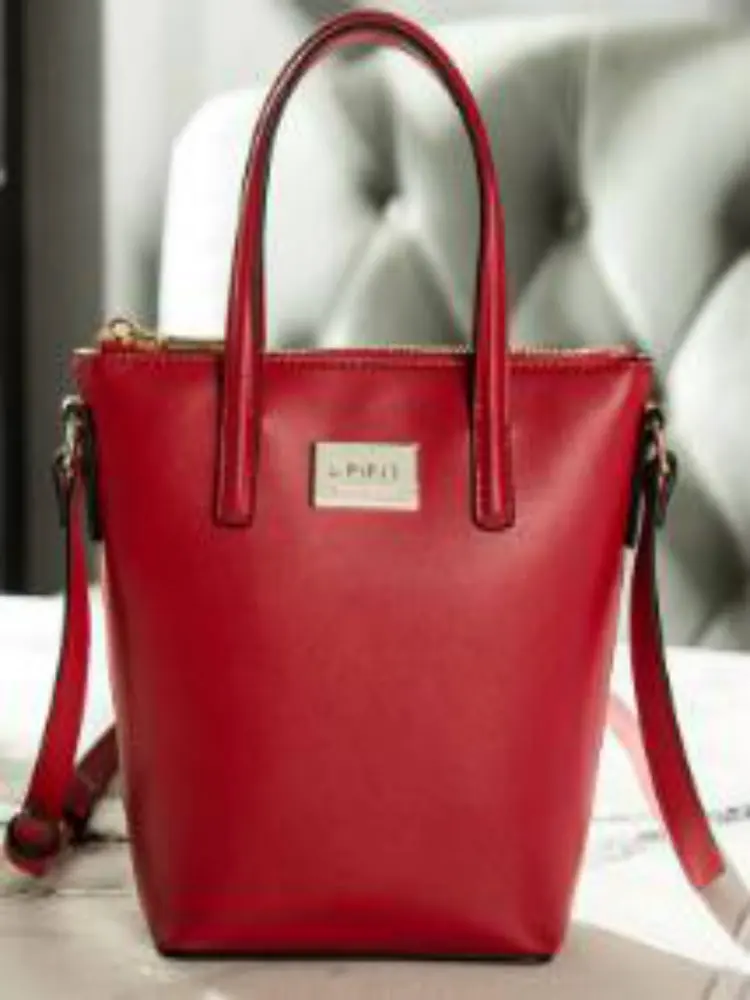Red Новинка года; простая переносная мягкая сумка на одно плечо; purseaa283 - Color: Red