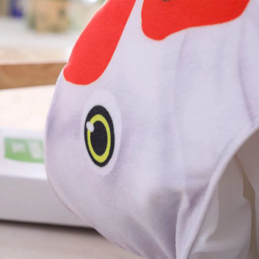 Lucky Carp Hat Toy Cosplay Props Accessories Plush Head Fancy Taiyaki Cosplay Cap Photo Props Stuffed Soft Toys