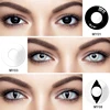 2pcs/pair Annual Halloween Contact Lenses Solid Color Blind Series Cosplay Colored Contacts Sclera For The Whole Eyes ► Photo 2/6