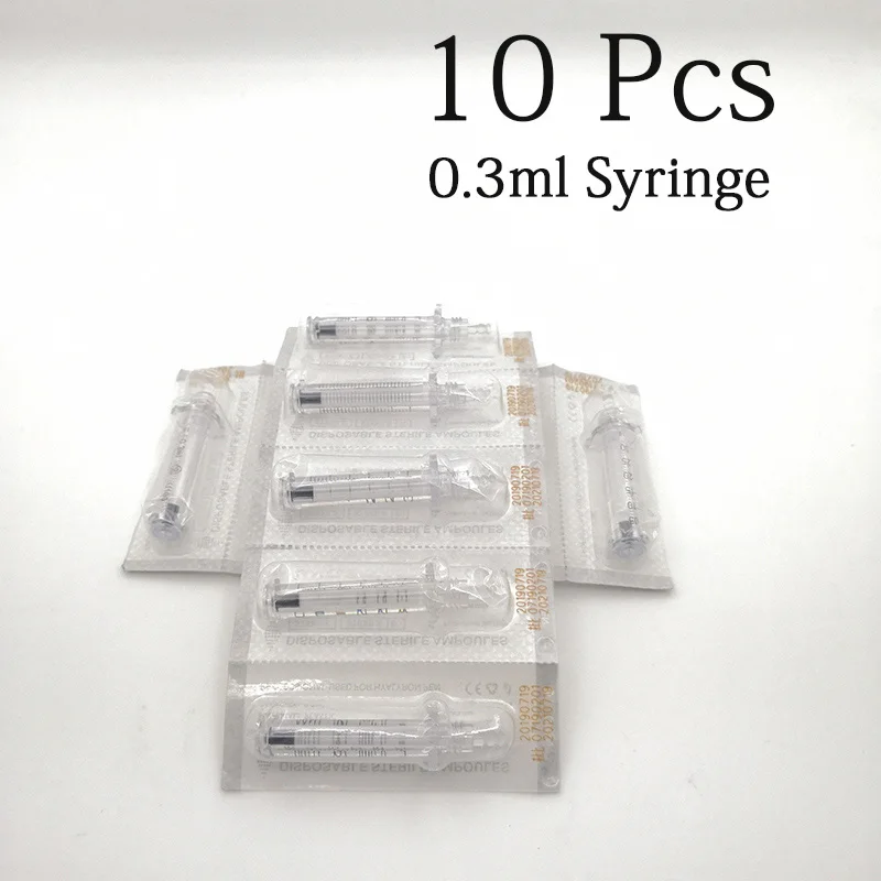 10 pcs syringe Гиалуроновая ручка для губ высокого давления, гиалуроновая ручка для подтяжки губ против морщин, наполнитель для губ, впрыска, распылитель - Номер модели: 10 pcs syringe
