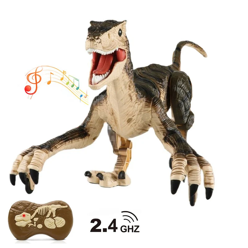 Simulation Walking Rc Dinosaur Toys Jurassic 2.4ghz Remote Control