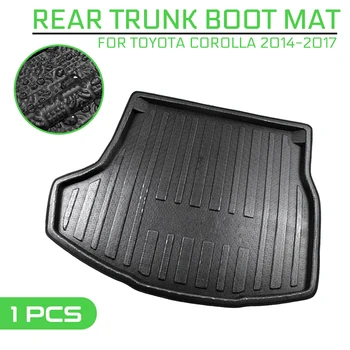 

For TOYOTA COROLLA 2014 2015 2016 2017 Car Floor Mat Carpet Rear Trunk Anti-mud Cover