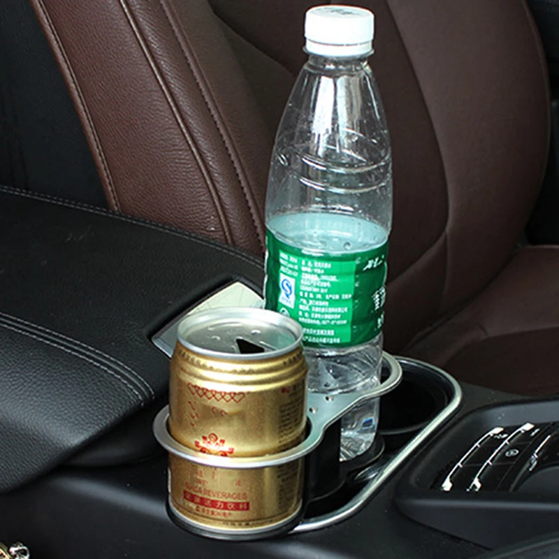 Car Drink Holder Double Bottle Holes Car Mount Cup Holder Auto Supplies Auto Interior Accessories In The Car Coasters