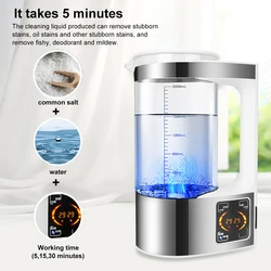 Household Cleaning Fluid Manufacturing Machine Full-Automatic Multifunctional Fruit Vegetable Cleaning AU 110-220V Wide Voltage