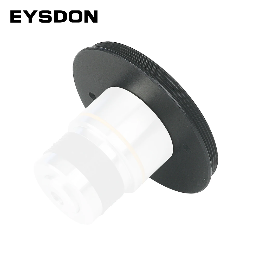 EYSDON RMS to M42 T Ring Threads Converter Microscope Objective Lens Adapter for Microscopic Micro Macro Photography