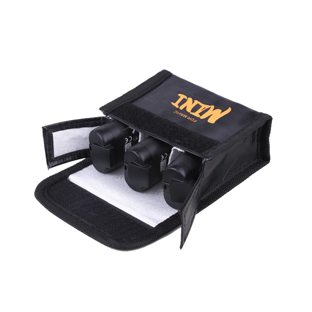 Безопасная сумка для летной батареи для DJI Mavic MINI Drone Lipo чехол для батареи Взрывозащищенная безопасная сумка для хранения аксессуары от царапин
