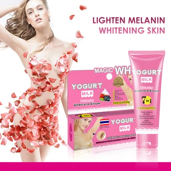 

Newest Underarm Whitening Cream Armpit Whitening Cream Legs Knees Private Parts Body Whitening Cream Mlanin Skin Care 80g