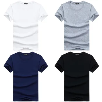 

PADEGAO Summer Men T-shirts Classical Short Sleeve O-neck Loose Basic Tshirt Casual Fitness Men Bottoming Tees shirts PDG1454