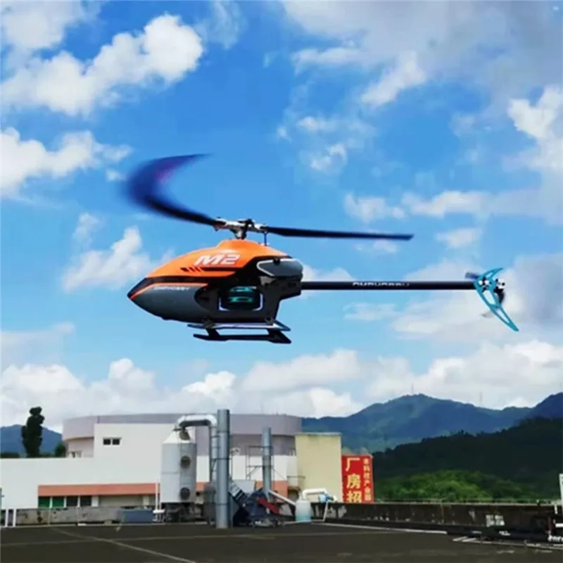 OMPHOBBY M2 6CH 3D Flybarless двойной бесщеточный двигатель прямой привод RC вертолет BNF с 4 в 1 Контроллер полета
