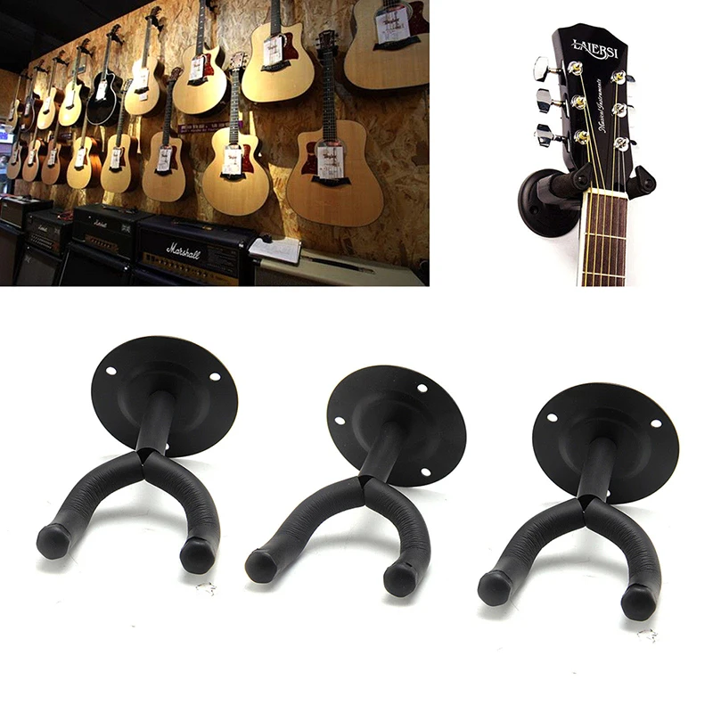 3 шт. подвесной крючок для гитары держатель настенное крепление стойка Кронштейн