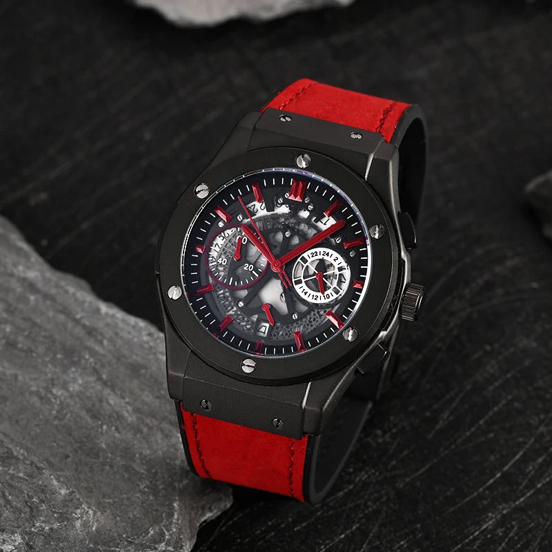 Все циферблаты работают Роскошные мужские часы montre homme наивысшего качества