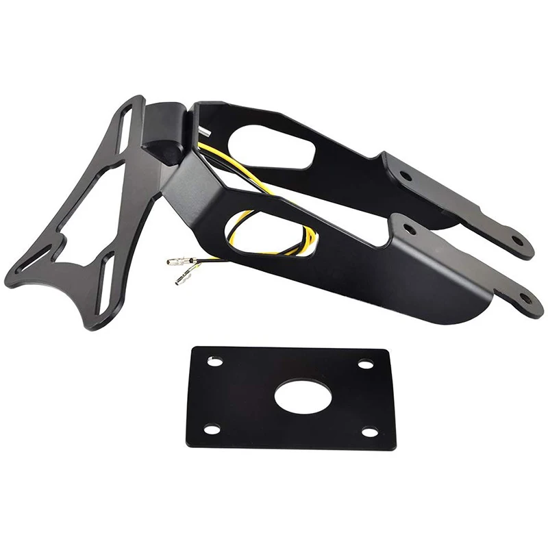 Держатель номерного знака мотоцикла лицензионный кронштейн ХВОСТ Tidy Mudguard Eliminator для Kawasaki Z650 Z 650 Ninja650