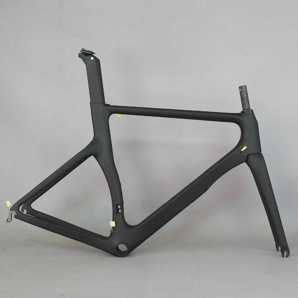 Flash Deal Tantan factory new Aero design  18K carbon road bike frame carbon fibre racing bicycle frame700c  accept painting 1