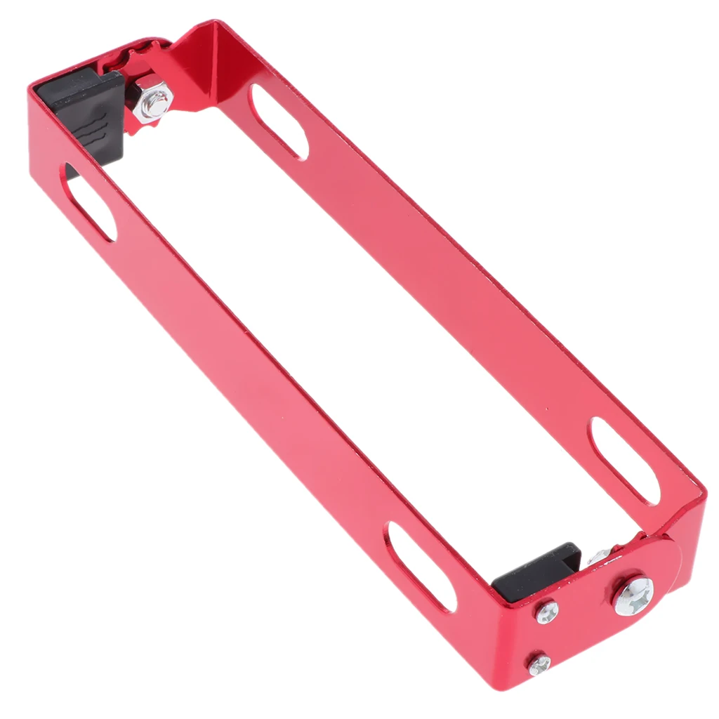 Adjustable Motorcyle Tail Brake Light License Plate Tag Holder Frame Mount for Scooter Motorbike Seven Colors