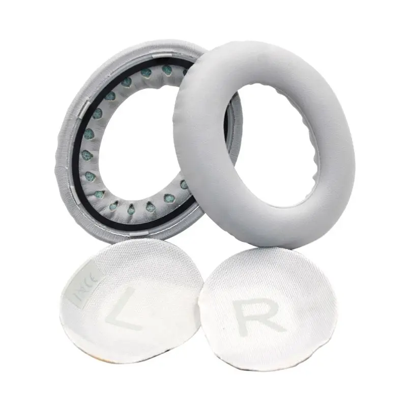 Free shipping 1Pair Leather Ear Pads Soft Headphone Cushion Cover for Bo se NC700 Headphones