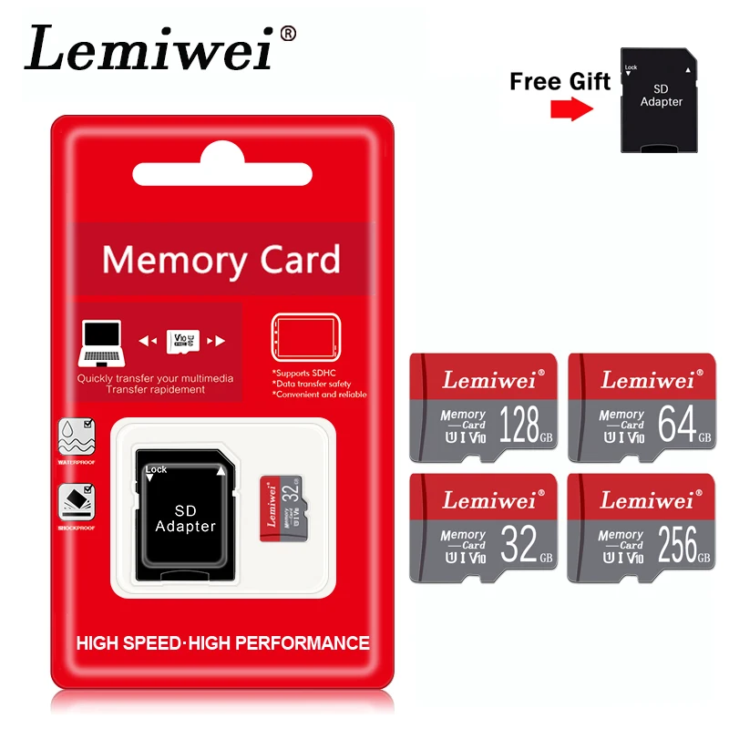 Карта памяти micro sd Tarjeta 128 ГБ 64 карта SD Class10 32 16 8 TF для смартфона флеш usn|Карты памяти|