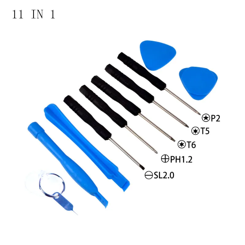11 in 1/8 in 1 Mobile Phones Opening Screen Pry Tools Repair Kit Mini Screwdrivers telephone Tools Set For iPhone for Samsung