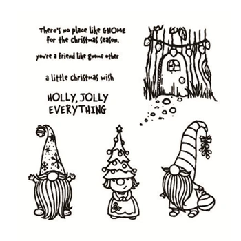 

Stampin Up Stamps and Dies 2020 New Arrivals and Scrapbooking For Paper Making Christmas Dwarf Santa Embossing Card Craft Stamps