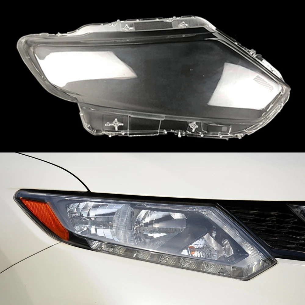 1 Paire Protections Phare Avant Nissan X-Trail T32 (2013-2017) - Coques Lentille Transparent