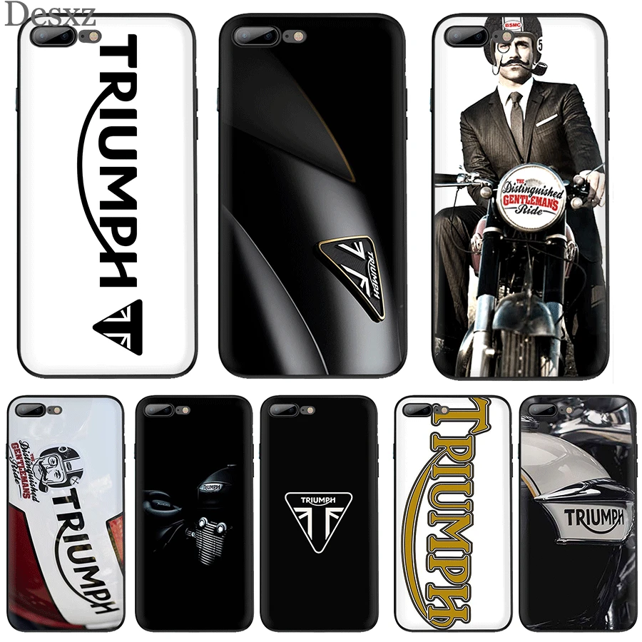 Мобильный телефон чехол для iPhone 6 6s 7 8 Plus 11 Pro X XR XS Max 5 5S SE мотоцикл