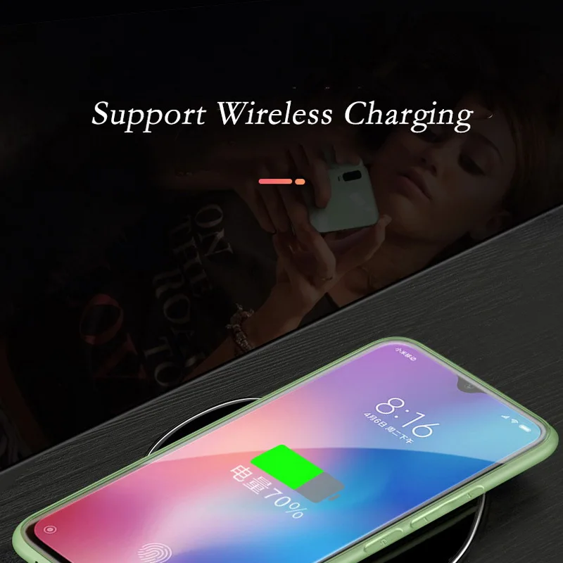 Тонкий мягкий чехол для Xiao mi Red mi Note 8 Pro 7 K20 mi 9T Pro 9 SE CC9E A3 Lite 8 CC9 чехол из закаленного стекла