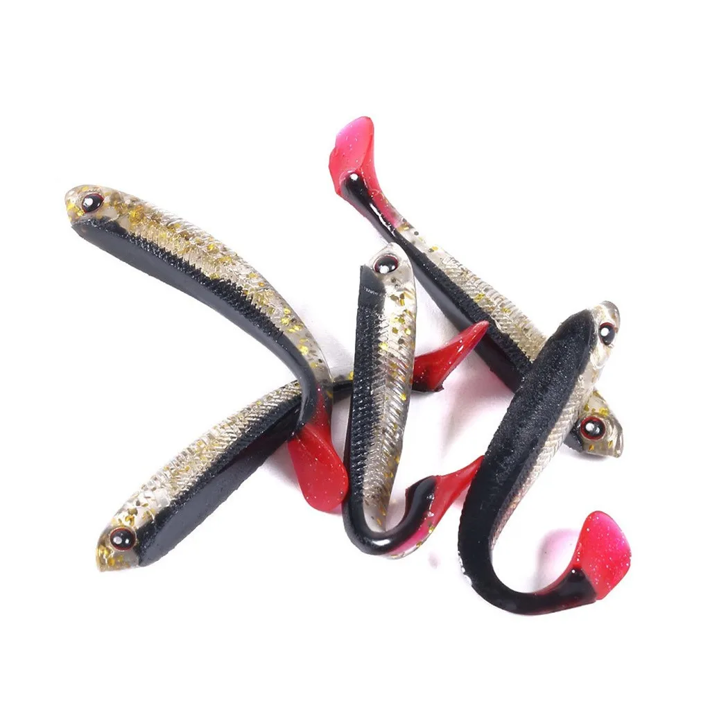 На открытом воздухе рыболовные принадлежности 5 шт. приманки 7 см Пластик жесткие