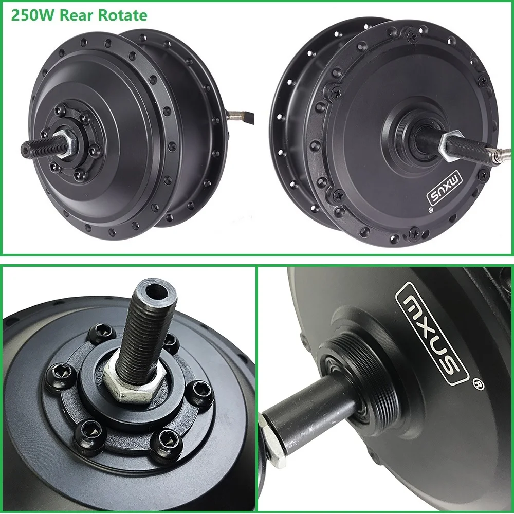 Электродвигатель Schuck MXUS задний привод колеса 36 в 250 Вт 48 500 XF15R XF08R XF08C
