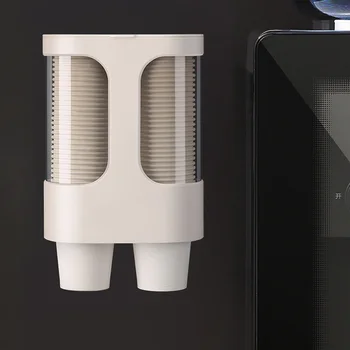 

Cup Dispenser Pull Type Paper Water Disposable Automatic Remover Cup Holder Rack HUG-Deals