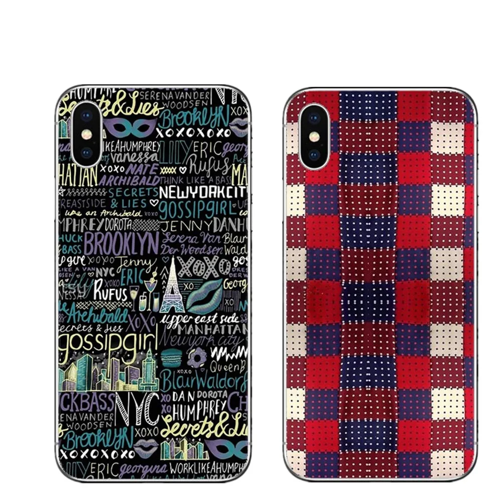 Жесткий чехол для телефона NYC Gossip girl chuck bass из поликарбоната iPhone 5 6 6S Plus 7 XR XS MAX 8
