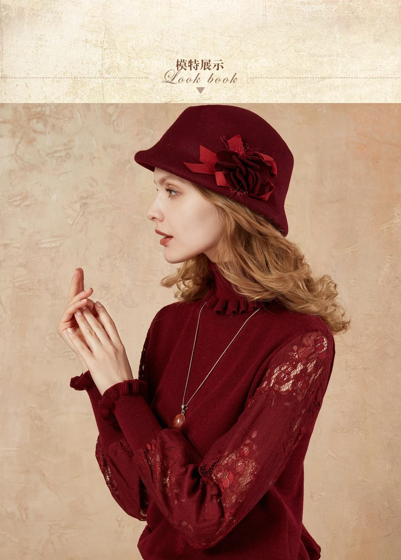 Осень зима шелк бутон соединяется вместе деревянный ушной край элегантный восстановление древних способов водолазка свитер женский