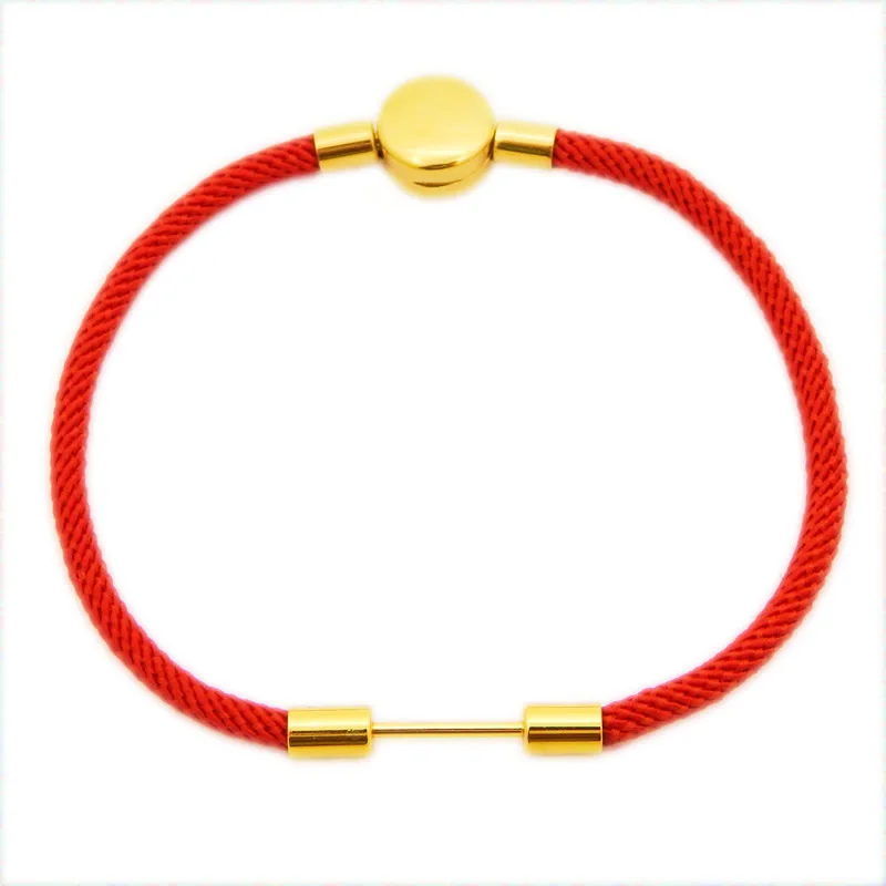 

Cords for Jewelry Making Diy Bracelet Accessories 17 18 19cm Braided 3mm Ropes with Buckle Supplies Finding Wholesale Lots Bulk