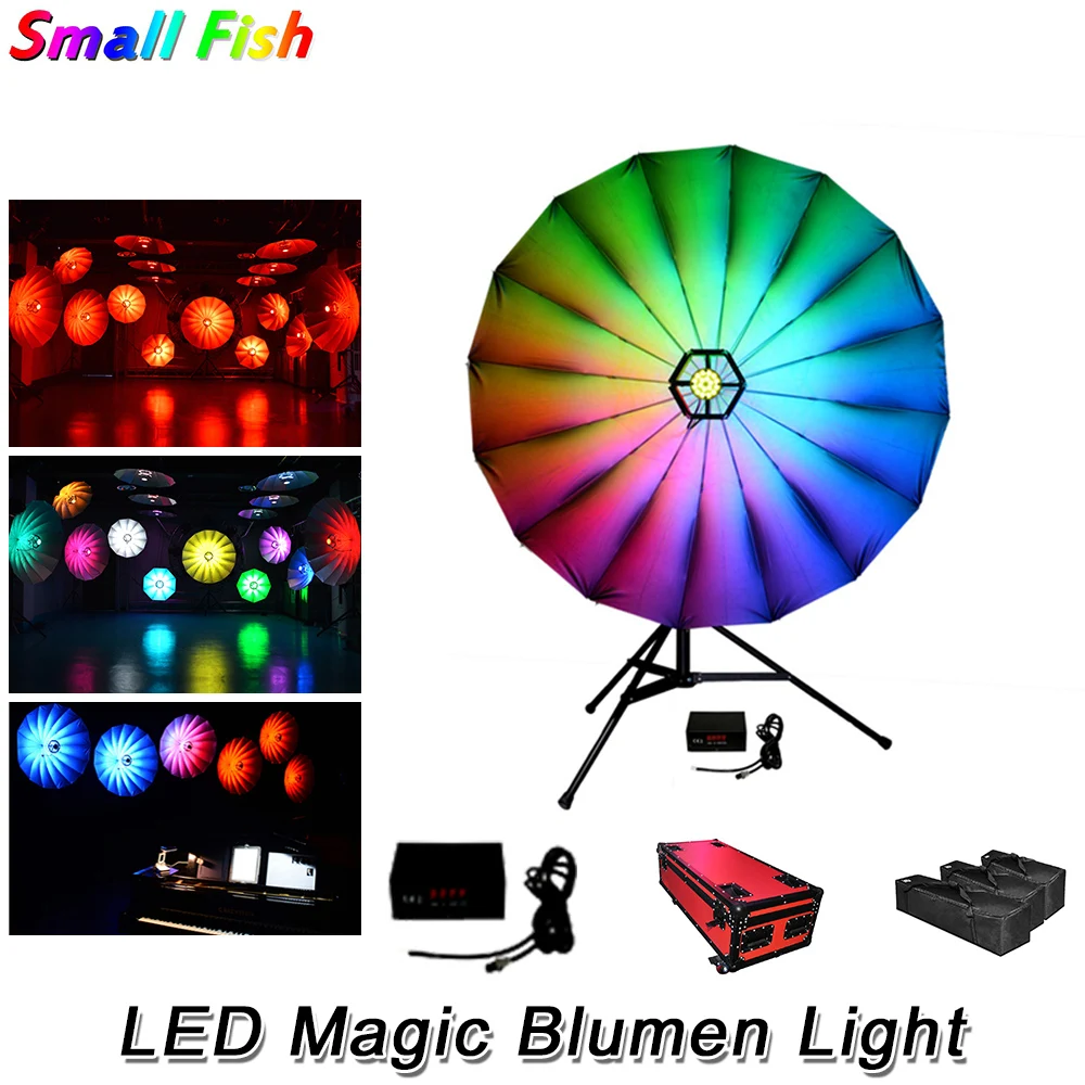 

LED Stage Light 114Pcs 0.2W RGB 3IN1 LED Flash Light Washer Lighting Effect Dj Light Stage Concert Christmas Decoration For Home