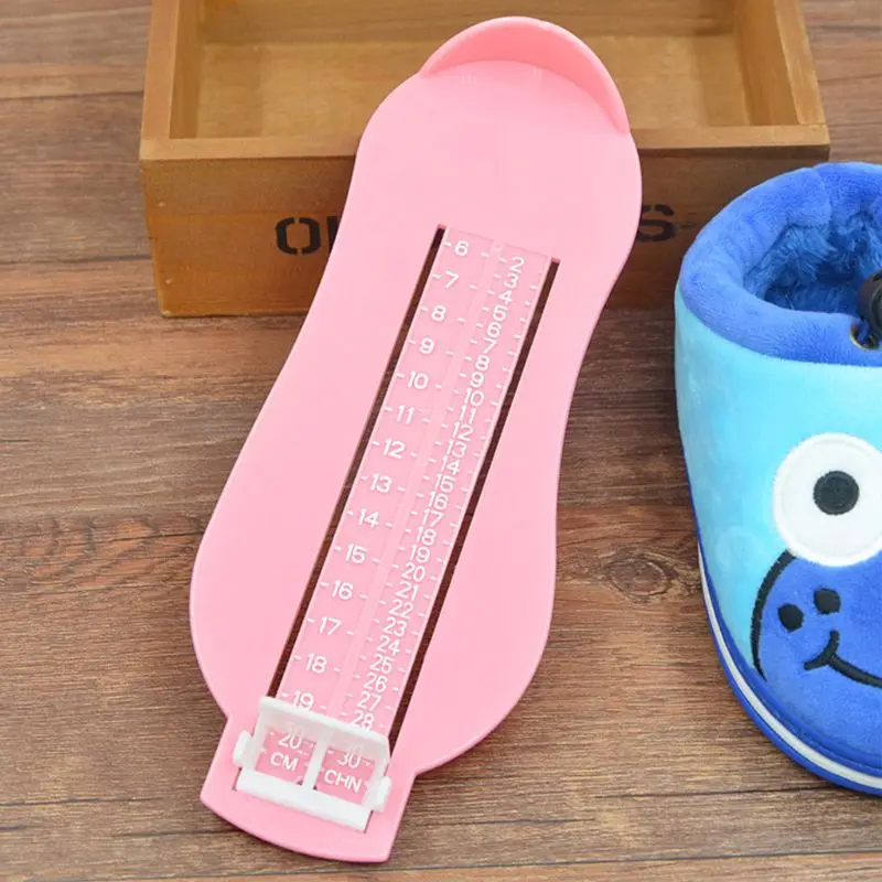 Portable PP Kid Infant Foot Length Shoes Insole Size Measuring Ruler Tool