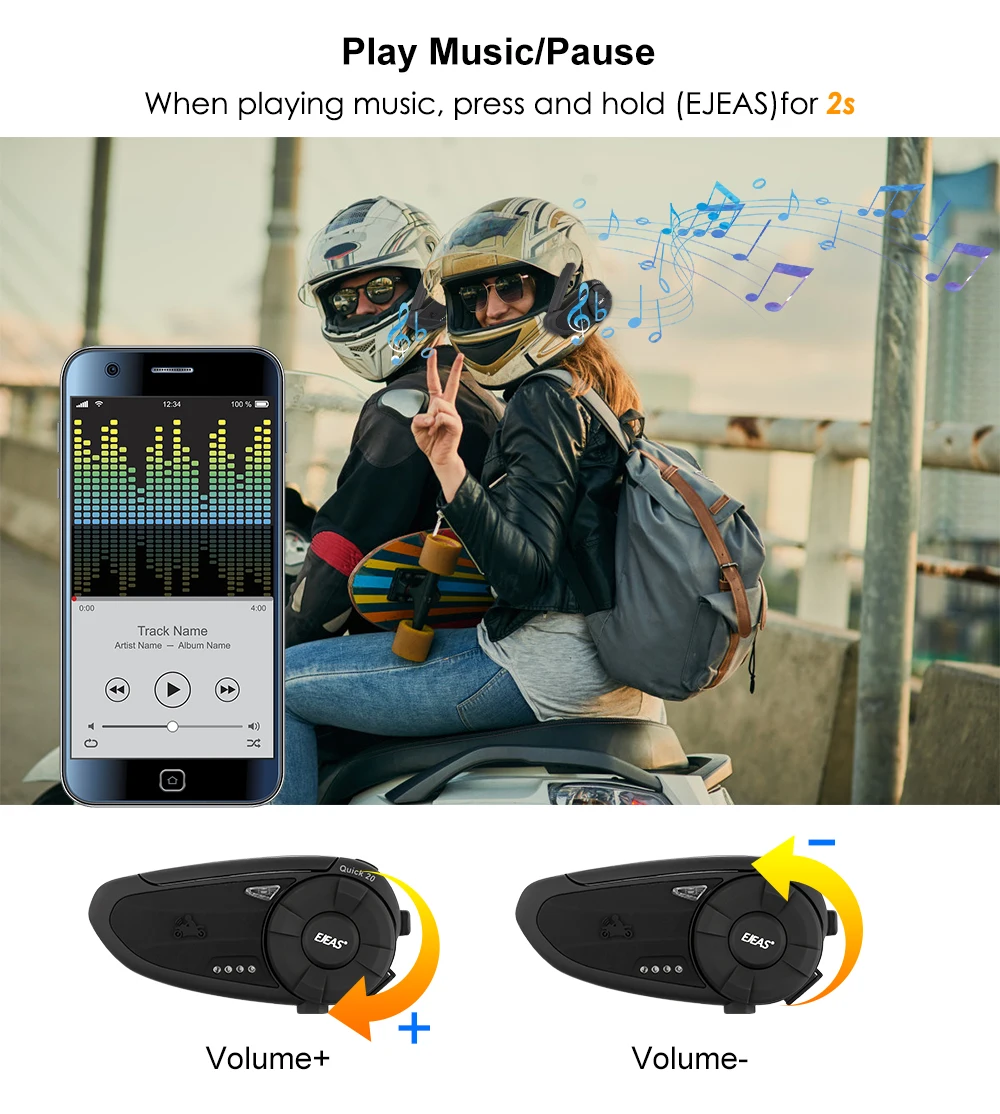 Cascos Inalambricos Q20 600m Двусторонняя гарнитура для быстрого сопряжения с шлемом, голосовое управление, домофон, Мото Bluetooth, мотоциклетная гарнитура