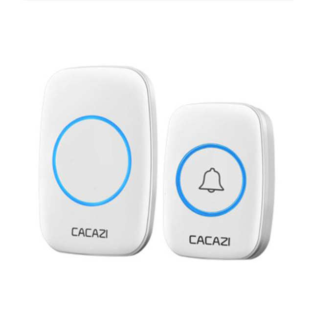 Doorbell Wireless Waterproof Doorbell 300m Range Home Intelligent Door Bell Chime 1 2 Button 1 2 3 Receiver US EU UK Plug